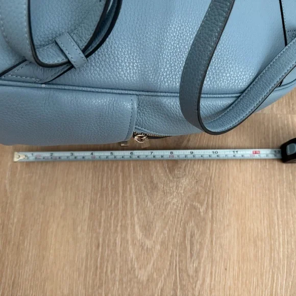 Kate Spade Blue Leather Backpack - Picture 15 of 16